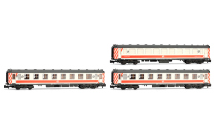 Arnold HN4454 - N - 3-tlg. Personenwagen-Set 5000 Regionales-Lackierung, RENFE, Ep. V